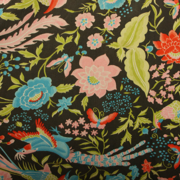 Vintage 70's Juli California Lush Botanical Knit Maxi Dress