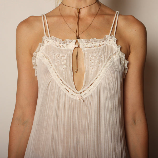 Vintage 70's Christian Dior Victorian Gauze Slip Dress – Opal Pineapple Vintage 70's Christian Dior Victorian Gauze Slip Dress – Opal Pineapple