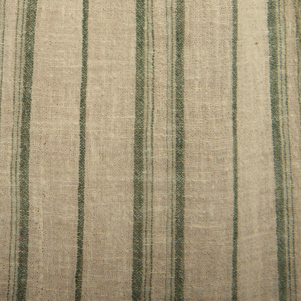 Vintage 70s Ultra Gauzy Cotton Striped Top + Skirt Set