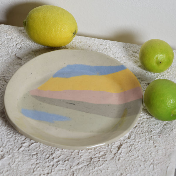 Muted Rainbow Small Plate