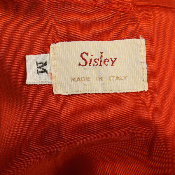 Vintage 90's Sisley Italy Spice Wool Jumper Dress