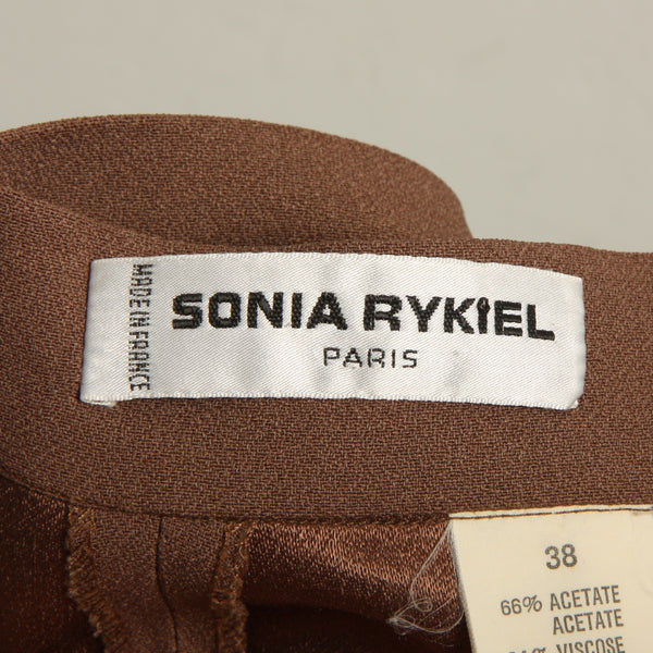 Vintage 80's Sonia Rykiel Mocha Trousers