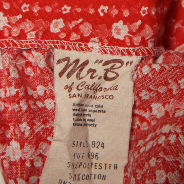 Vintage 70's Mr. "B" Tiered Floral Maxi Sun Dress