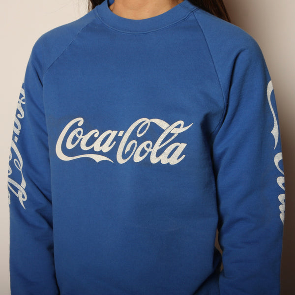 Vintage 80's Coca Cola Raglan Sweatshirt