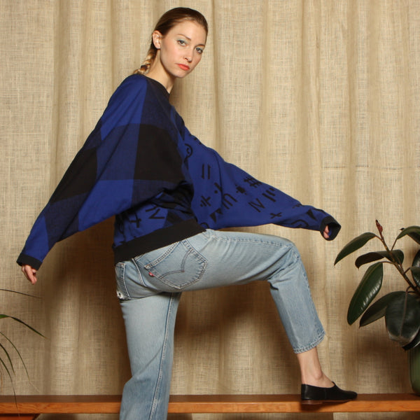 Vintage 80's Kansai Yamamoto Batwing Sweatshirt