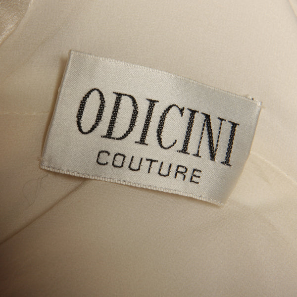 Vintage 80's Andrea Odicini Couture Cape Top