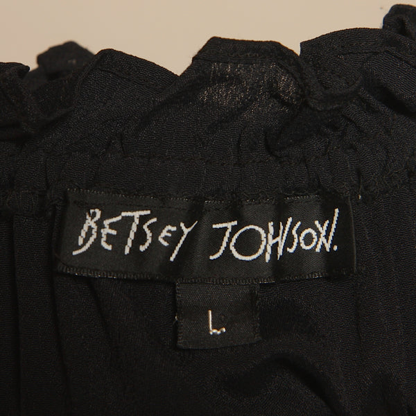 Vintage 90's Betsey Johnson Gothic Maxi Dress
