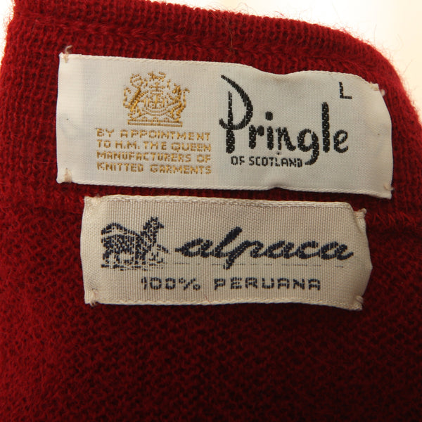 Vintage 70's Pringle of Scotland Alpaca Cardigan