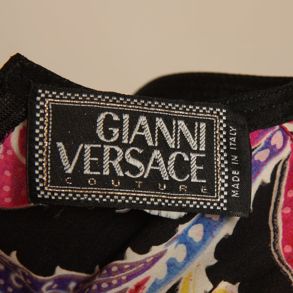 Vintage Gianni Versace Couture F/W 1993 Silk Bandage Dress