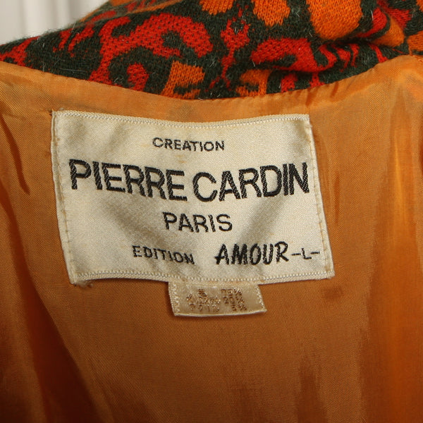 Vintage 60's Pierre Cardin Amour Knit Duster