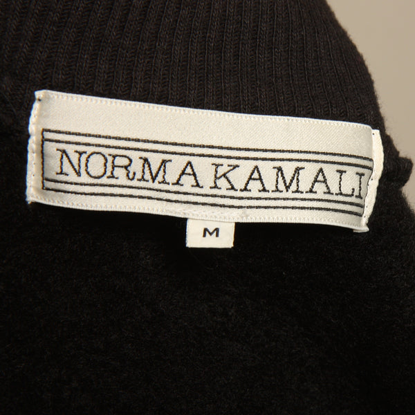 Vintage 80's Norma Kamali Snap Front Sweatshirt Circle Cape
