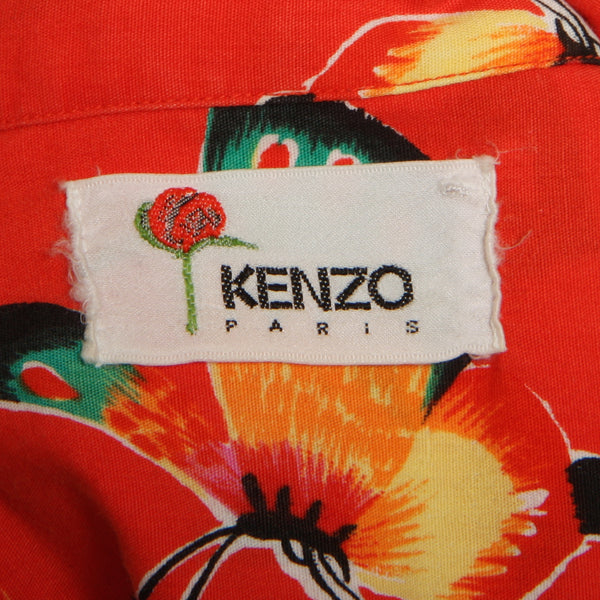 Vintage 90's Kenzo Butterfly Pajama Top