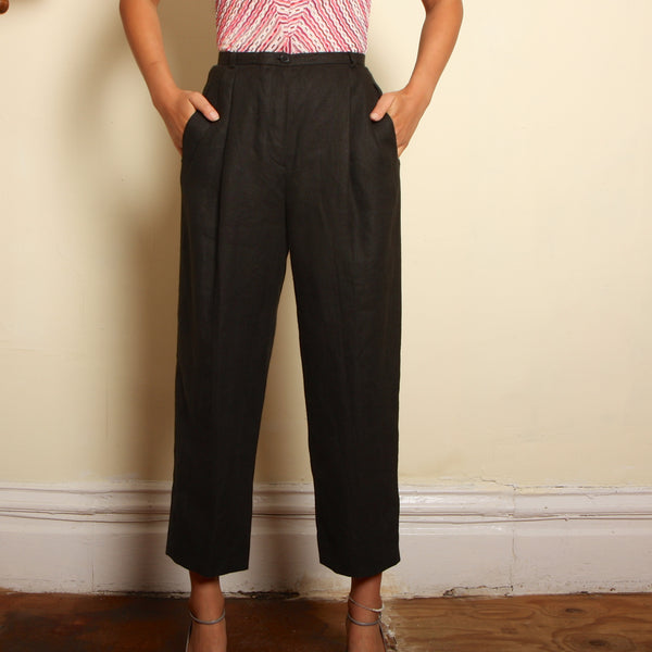 Vintage early 90's Giorgio Armani Linen Trousers