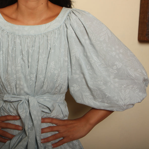 Vintage 80's Finland Cotton Trapeze Dress