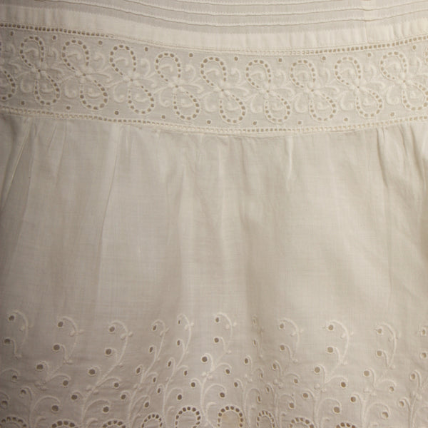 Camisole Trapeze Dress - Edwardian Eyelet Cotton