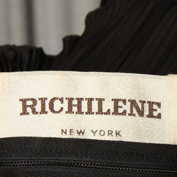 Vintage 60's Richilene Micropleat Ruffle Blouse