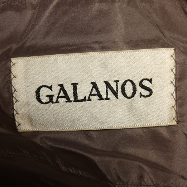 Vintage 60's Galanos Wool Shell Top